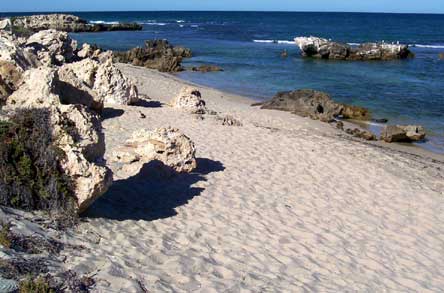 sheltered beach Perth