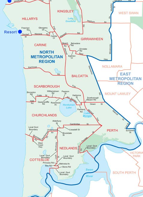 map of Scarborough