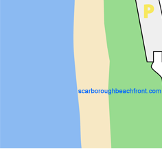 Street map of Scarborough Beach